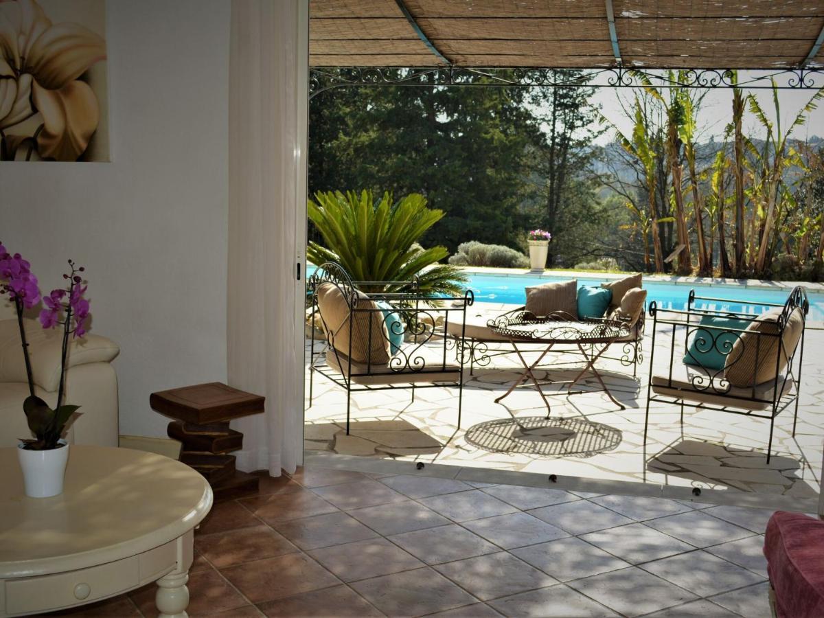 Peaceful Villa In Saint Paul De Vence With Pool Exterior foto